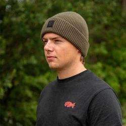 Fox Olive Merino Blend Beanie